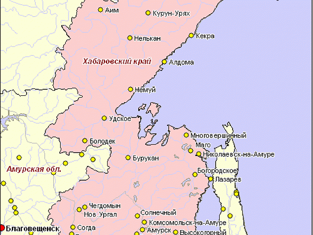 Где хабаровский край. Баладек Хабаровский край поселок. Хабаровск и Хабаровский край разница. Метеостанция Бурукан Хабаровский край на карте. Хабаровский край станция зима на карте.